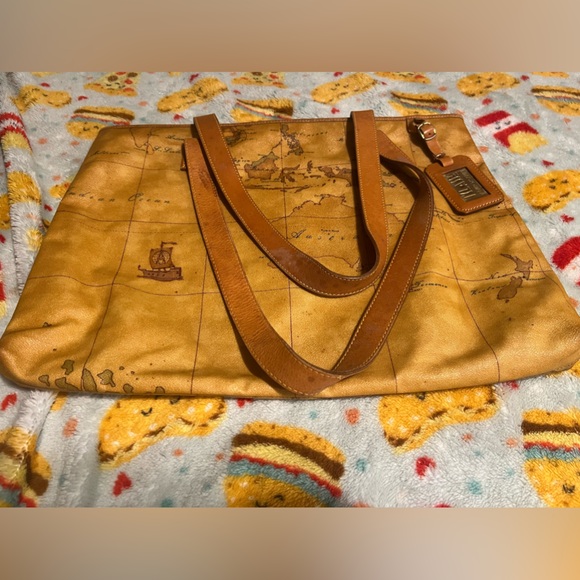 Alviero Martini map bag - Picture 1 of 3